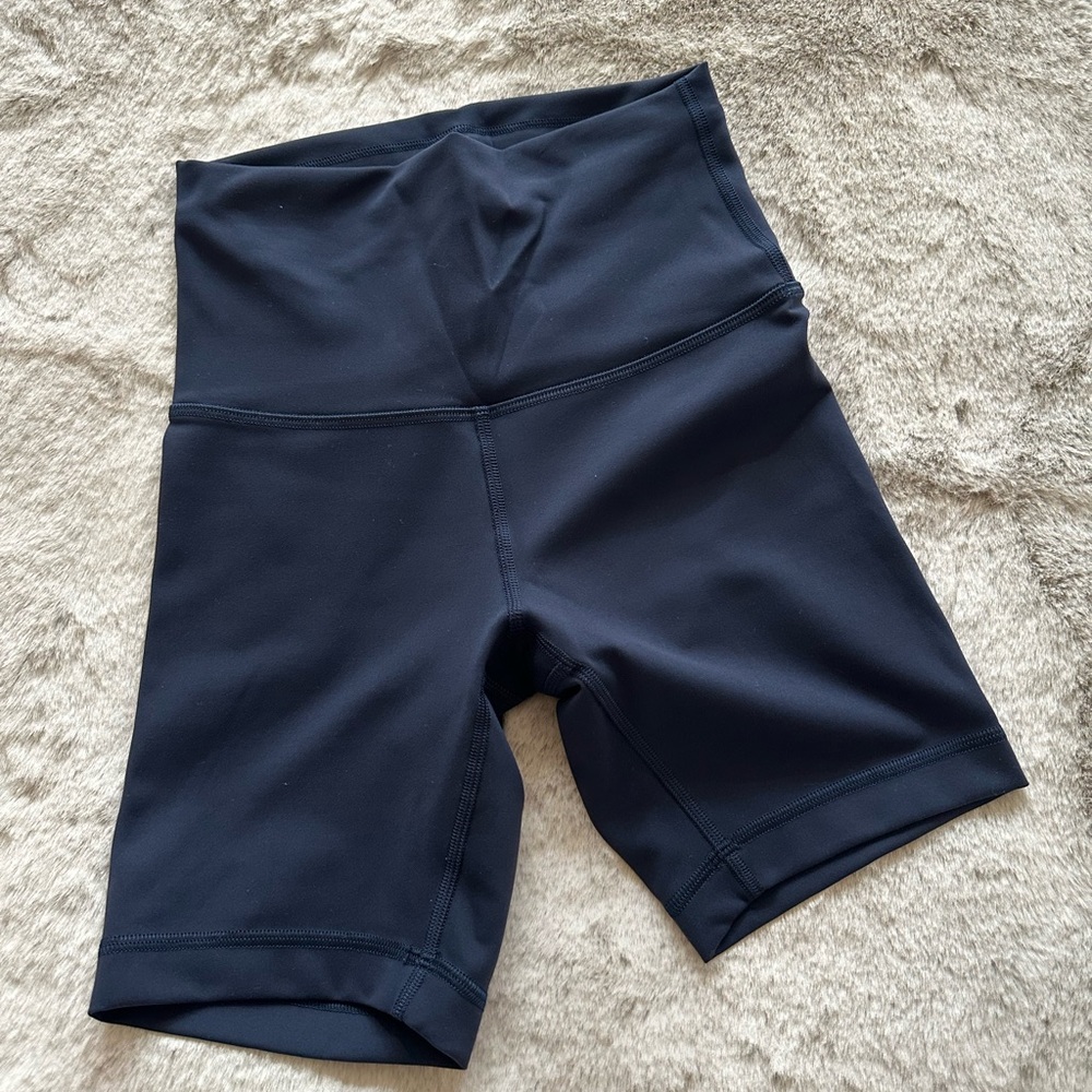 lululemon wunder train shorts 6” size 2